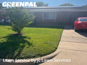 Lawn Mowingin Haltom City,76148,Grass Cut by Jc Lawn Services , work completed in Nov , 2025