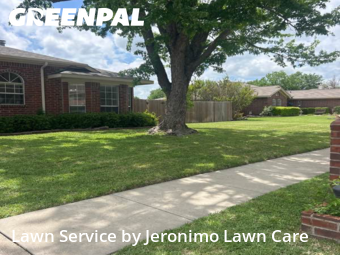 Lawn Servicein Benbrook,76126,Lawn Care by Jeronimo Lawn Care , work completed in Nov , 2025