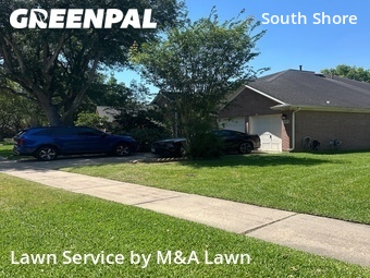Lawn Maintenancein League City,77573,Lawn Cutting by M&A Lawn, work completed in Jun , 2026