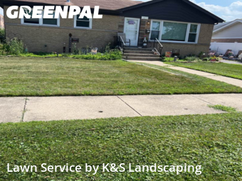Yard Grooming in Tinley Park, 60477, Yard Care by K&S Landscaping, work completed in Nov , 2025