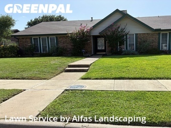 Lawn mowed in Coppell, 75019