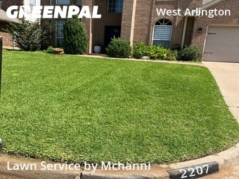 Lawn mowed in Arlington, 76012