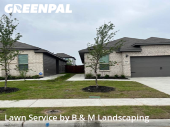 Lawn Management in Heartland, 75126, Yard Care by B & M Landscaping, work completed in Nov , 2025