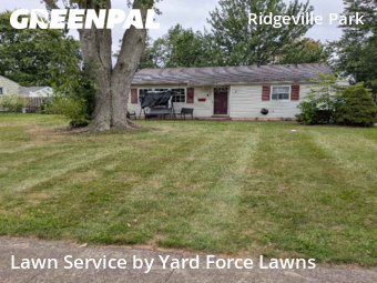Lawn Upkeep in North Ridgeville, 44039, Mowing Services by Yard Force Lawns, work completed in Nov , 2025