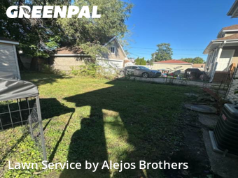 Yard Maintenance in Maywood, 60153, Yard Management by Alejos Brothers, work completed in Oct , 2025