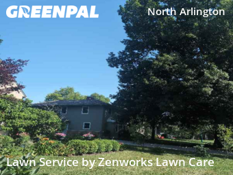 Backyard Mowing in Upper Arlington, 43221, Yard Maintenance by Zenworks Lawn Care, work completed in Oct , 2025