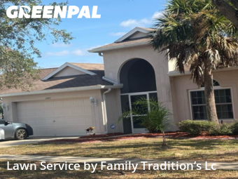 Yard Mowingin Riverview,33579,Lawn Cut by Family Tradition’s Lc, work completed in Dec , 2025