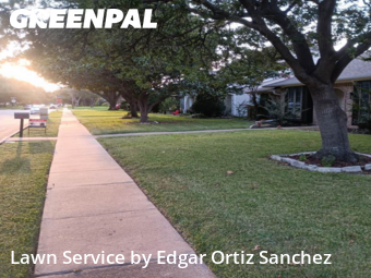 Lawn Care Servicein Richardson,75082,Lawn Care by Edgar Ortiz Sanchez, work completed in Dec , 2025