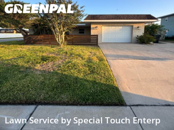 Lawn Servicein Oldsmar,34677,Lawn Maintenance by Special Touch Enterp, work completed in Nov , 2025