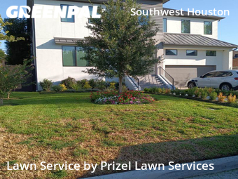 Lawn Mowing Servicein Bellaire,77401,Lawn Care by Prizel Lawn Services, work completed in Dec , 2025