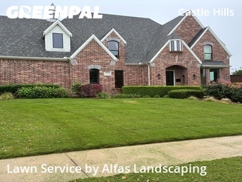 Yard Mowingin Lewisville,75056,Lawn Service by Alfas Landscaping, work completed in Jun , 2026