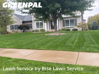 Lawn Upkeep in Bettendorf, 52722, Weekly Mowing by Rise Lawn Service, work completed in Dec , 2025