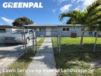 Landscape Design In Miami,33147,Landscaping Maintenance by Valeria Landscape Se, work completed in Apr , 2026