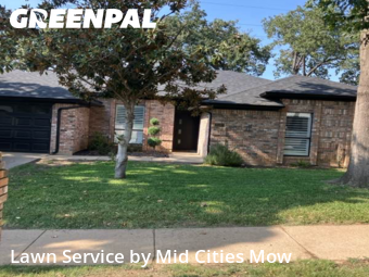 Lawn Cuttingin Bedford,76021,Lawn Care by Mid Cities Mow, work completed in Dec , 2025