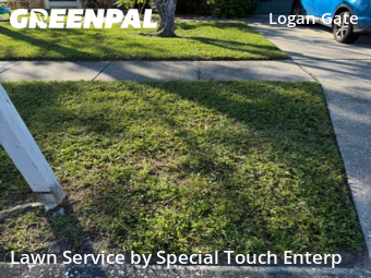 Front Yard Mowing in Citrus Park, 33625, Yard Maintenance by Special Touch Enterp, work completed in Dec , 2025
