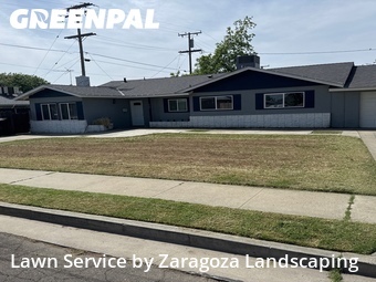 Lawn mowing work completed in Hanford, CA