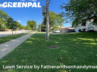 Lawn Mowingin Palatine,60067,Lawn Cut by Fatherandsonhandyman, work completed in Oct , 2025