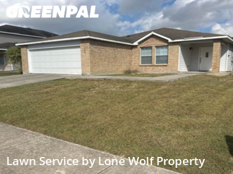 Lawn Cutin Cibolo,78108,Lawn Care Service by Lone Wolf Property , work completed in Jan , 2026