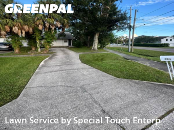 Lawn Maintenancein Oldsmar,34677,Yard Cutting by Special Touch Enterp, work completed in Dec , 2025