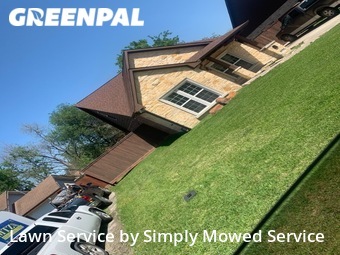 Grass Cutting in Jacinto City, 77029, Yard Work by Simply Mowed Service, work completed in Dec , 2025