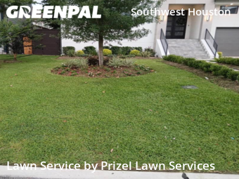 Lawn Care Servicein Bellaire,77401,Grass Cutting by Prizel Lawn Services, work completed in Dec , 2025