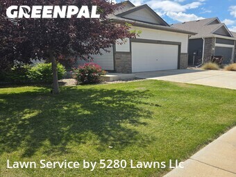 Lawn mowed in Windsor, 80550