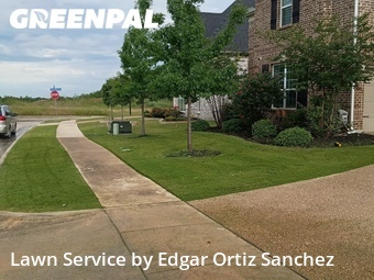 Lawn Carein Wylie,75098,Lawn Cutting by Edgar Ortiz Sanchez, work completed in Jul , 2026