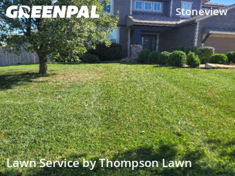 Lawn Care in Lenexa, 66220, Yard Management by Thompson Lawn, work completed in Nov , 2025