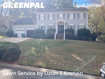 Lawn Carein Charlotte,28210,Lawn Maintenance by Lucas E Krenzin, work completed in Dec , 2025
