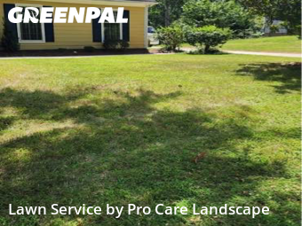 Lawn Cutin Matthews,28105,Lawn Mowing Service by Pro Care Landscape , work completed in Nov , 2025