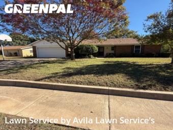 Yard Mowingin Norman,73072,Lawn Mowing Service by Avila Lawn Service’s, work completed in Jan , 2026