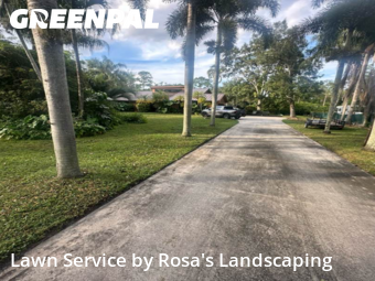 Yard Management in Jupiter, 33478, Lawn Cutting by Rosa's Landscaping , work completed in Dec , 2025