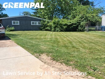 Lawn Cutin Affton,63123,Yard Cutting by All Star Solutions, work completed in Jun , 2026
