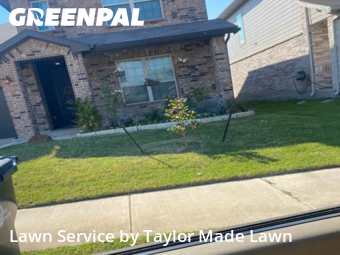 Grass Cutin Denton,76208,Lawn Service by Taylor Made Lawn , work completed in Oct , 2025