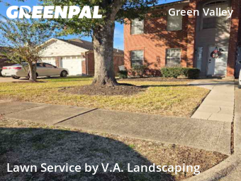 Grass Cuttingin Houston,77053,Lawn Cut by V.A. Landscaping, work completed in Dec , 2025