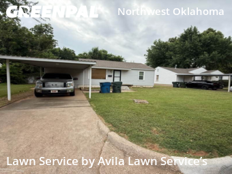 Lawn Carein Midwest City,73110,Yard Mowing by Avila Lawn Service’s, work completed in Nov , 2025