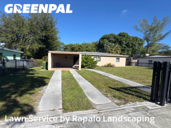 Grass Cutin North Miami,33168,Lawn Maintenance by Rapalo Landscaping, work completed in Nov , 2025