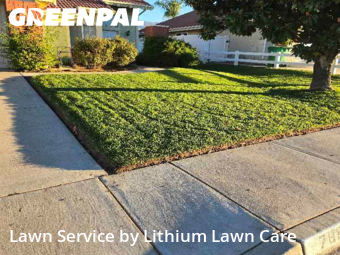 Weekly Mowing in Beaumont, 92223, Lawn Mowing by Lithium Lawn Care , work completed in Nov , 2025