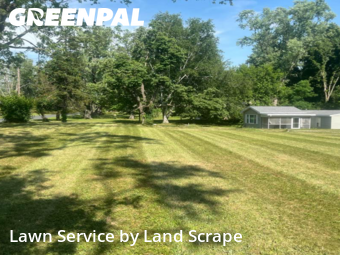 Yard Cutting in Portage, 49002, Front Yard Mowing by Land Scrape, work completed in Dec , 2025