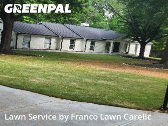 Garden Trimming in Clarkston, 30021, Front Yard Mowing by Franco Lawn Carellc , work completed in Nov , 2025