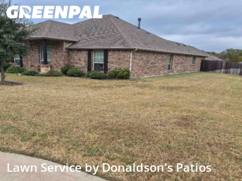 Lawn Mowing in Rockwall, 75087, Lawn Management by Donaldson's Patios, work completed in Nov , 2025