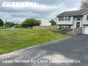 Lawn Mowingin Cicero,13039,Grass Cut by Clear Landscapes Llc, work completed in Dec , 2025