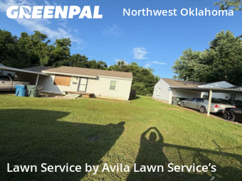 Lawn Maintenancein Midwest City,73110,Lawn Service by Avila Lawn Service’s, work completed in Dec , 2025