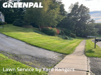 Lawn Maintenance in Cheshire, 6410, Weekly Mowing by Yard Rangers, work completed in Nov , 2025