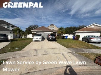 Yard Mowingin Kissimmee,34743,Lawn Mowing by Green Wave Lawn Mower, work completed in Feb , 2026