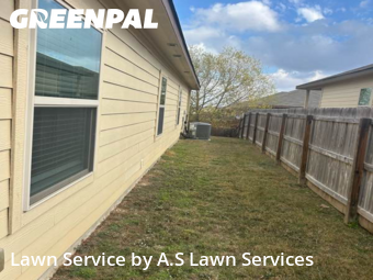 Yard Mowingin New Braunfels,78130,Lawn Mowing Service by A.S Lawn Services, work completed in Dec , 2025