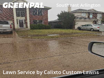 Lawn Cutting in Arlington, 76002, Lawn Services by Calixto Custom Lawns, work completed in Nov , 2025