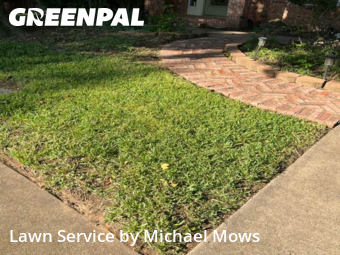 Lawn Maintenancein Grapevine,76051,Grass Cutting by Michael Mows, work completed in Nov , 2025