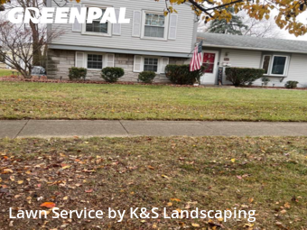 Landscaping Cleanup In Joliet,60435,Landscaping Maintenance by K&S Landscaping, work completed in Nov , 2025