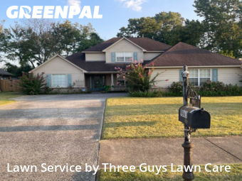 Yard Services in Olive Branch, 38654, Lawn Mowing by Three Guys Lawn Care, work completed in Nov , 2025